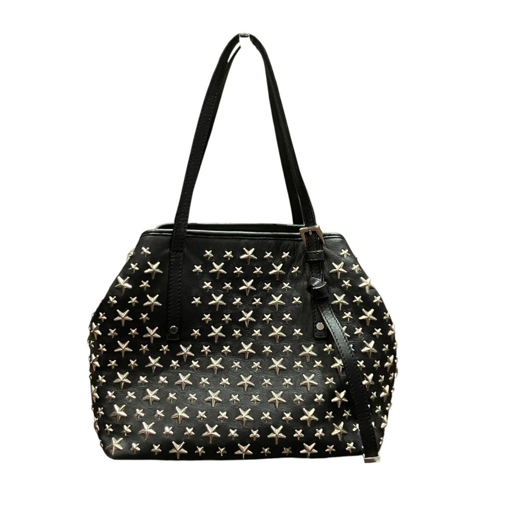 Jimmy Choo Star Studded Tote Bag Sasha S Leather